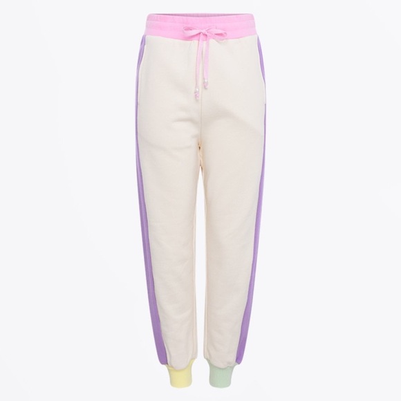 NWT Olivia Rubin Tilda Jogger Sweatpants XL Colorful pastel - Picture 1 of 2